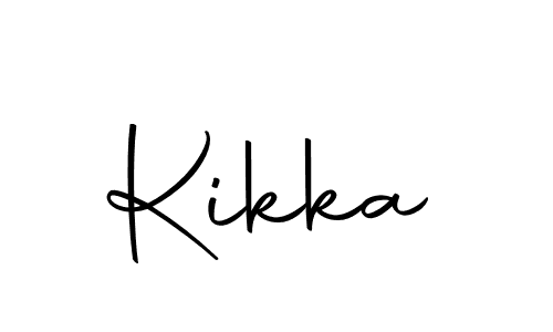 Create a beautiful signature design for name Kikka. With this signature (Autography-DOLnW) fonts, you can make a handwritten signature for free. Kikka signature style 10 images and pictures png