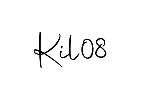 Similarly Autography-DOLnW is the best handwritten signature design. Signature creator online .You can use it as an online autograph creator for name Kil08. Kil08 signature style 10 images and pictures png
