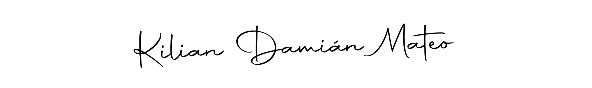 if you are searching for the best signature style for your name Kilian Damián Mateo. so please give up your signature search. here we have designed multiple signature styles  using Autography-DOLnW. Kilian Damián Mateo signature style 10 images and pictures png