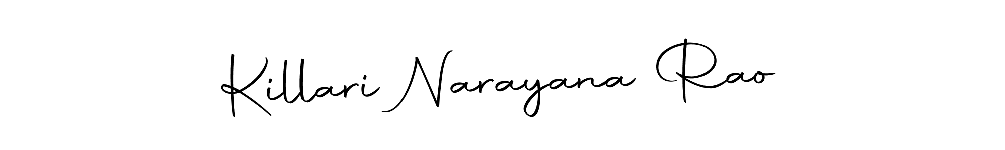 Also we have Killari Narayana Rao name is the best signature style. Create professional handwritten signature collection using Autography-DOLnW autograph style. Killari Narayana Rao signature style 10 images and pictures png