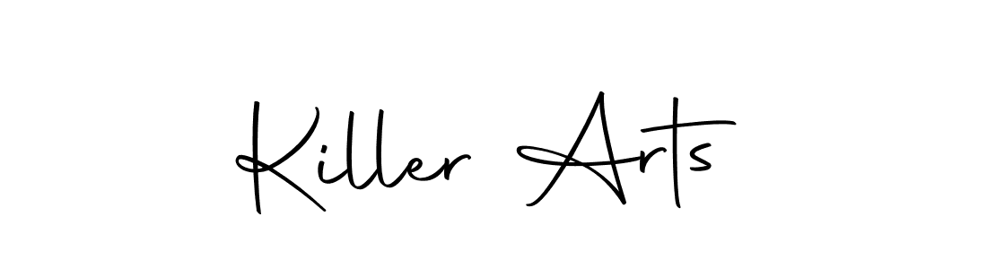 You should practise on your own different ways (Autography-DOLnW) to write your name (Killer Arts) in signature. don't let someone else do it for you. Killer Arts signature style 10 images and pictures png