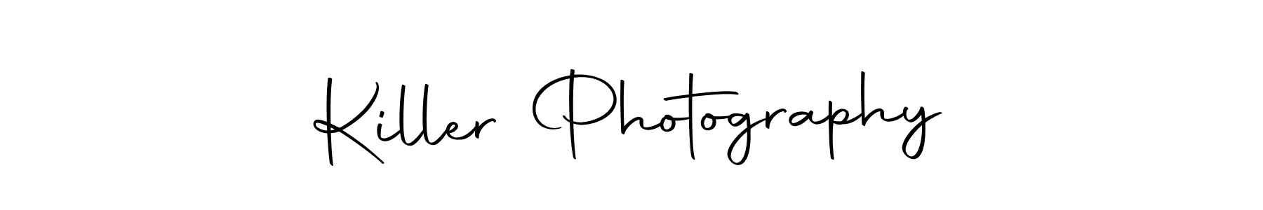 Design your own signature with our free online signature maker. With this signature software, you can create a handwritten (Autography-DOLnW) signature for name Killer Photography. Killer Photography signature style 10 images and pictures png