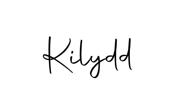 Create a beautiful signature design for name Kilydd. With this signature (Autography-DOLnW) fonts, you can make a handwritten signature for free. Kilydd signature style 10 images and pictures png