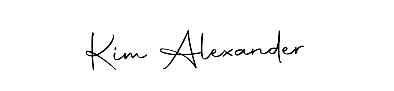 Kim Alexander stylish signature style. Best Handwritten Sign (Autography-DOLnW) for my name. Handwritten Signature Collection Ideas for my name Kim Alexander. Kim Alexander signature style 10 images and pictures png