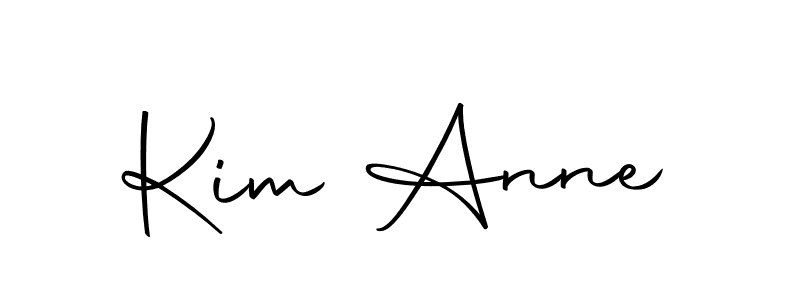 How to make Kim Anne signature? Autography-DOLnW is a professional autograph style. Create handwritten signature for Kim Anne name. Kim Anne signature style 10 images and pictures png