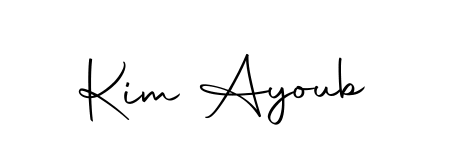 You can use this online signature creator to create a handwritten signature for the name Kim Ayoub. This is the best online autograph maker. Kim Ayoub signature style 10 images and pictures png