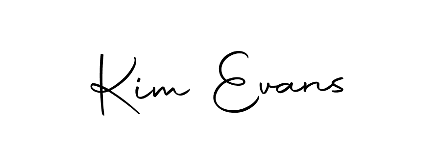 How to make Kim Evans name signature. Use Autography-DOLnW style for creating short signs online. This is the latest handwritten sign. Kim Evans signature style 10 images and pictures png