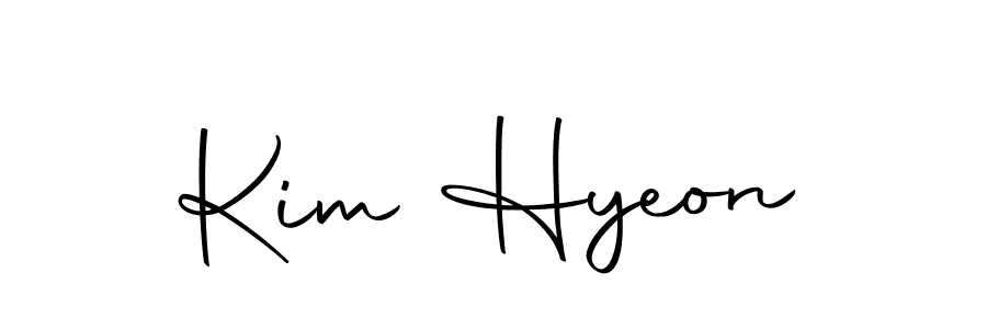 Also we have Kim Hyeon name is the best signature style. Create professional handwritten signature collection using Autography-DOLnW autograph style. Kim Hyeon signature style 10 images and pictures png