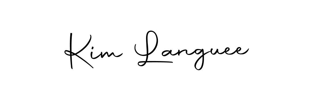 Here are the top 10 professional signature styles for the name Kim Languee. These are the best autograph styles you can use for your name. Kim Languee signature style 10 images and pictures png