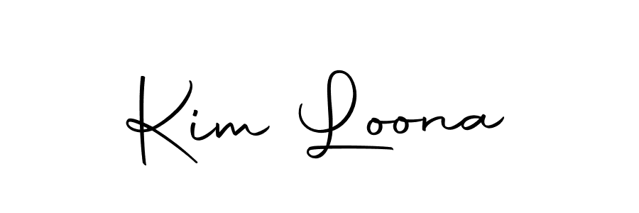 Create a beautiful signature design for name Kim Loona. With this signature (Autography-DOLnW) fonts, you can make a handwritten signature for free. Kim Loona signature style 10 images and pictures png