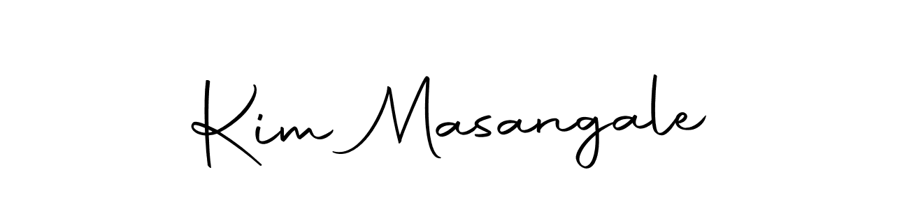 Kim Masangale stylish signature style. Best Handwritten Sign (Autography-DOLnW) for my name. Handwritten Signature Collection Ideas for my name Kim Masangale. Kim Masangale signature style 10 images and pictures png