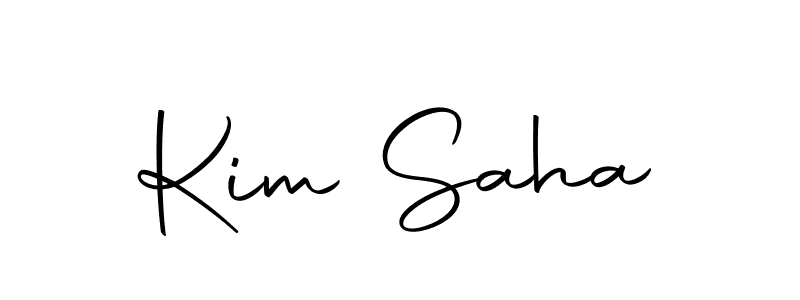 Here are the top 10 professional signature styles for the name Kim Saha. These are the best autograph styles you can use for your name. Kim Saha signature style 10 images and pictures png