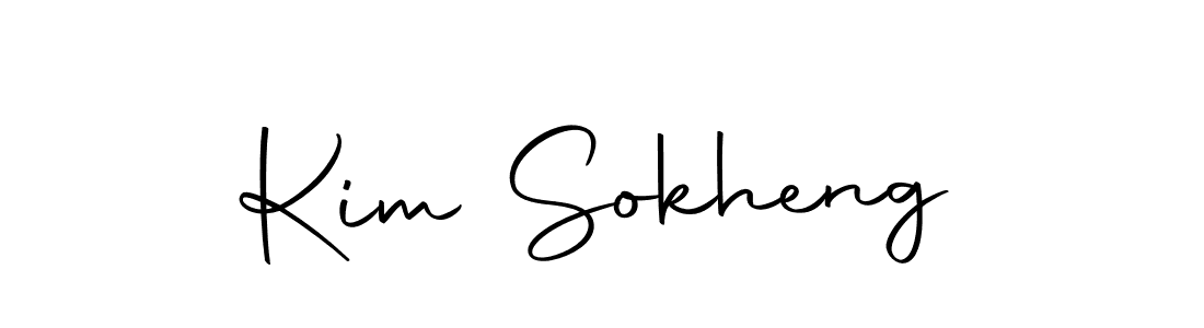 You should practise on your own different ways (Autography-DOLnW) to write your name (Kim Sokheng) in signature. don't let someone else do it for you. Kim Sokheng signature style 10 images and pictures png