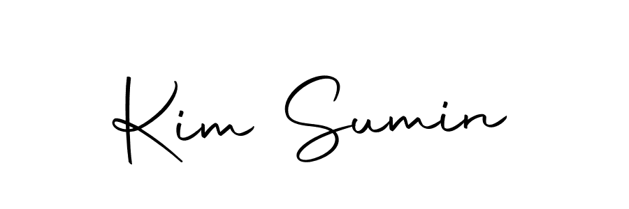 Make a beautiful signature design for name Kim Sumin. With this signature (Autography-DOLnW) style, you can create a handwritten signature for free. Kim Sumin signature style 10 images and pictures png