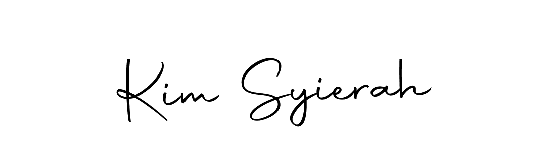 Make a short Kim Syierah signature style. Manage your documents anywhere anytime using Autography-DOLnW. Create and add eSignatures, submit forms, share and send files easily. Kim Syierah signature style 10 images and pictures png