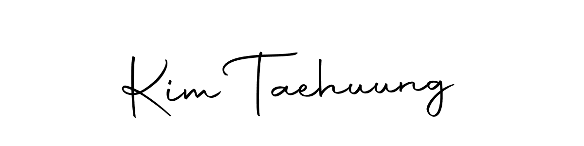 You should practise on your own different ways (Autography-DOLnW) to write your name (Kim Taehuung) in signature. don't let someone else do it for you. Kim Taehuung signature style 10 images and pictures png