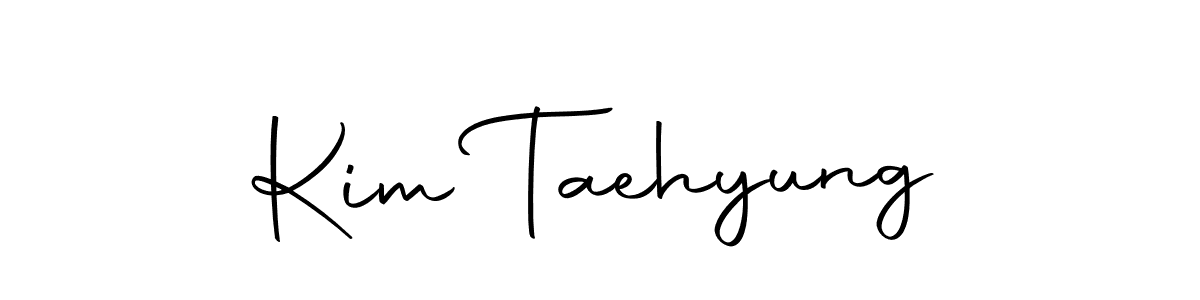 You should practise on your own different ways (Autography-DOLnW) to write your name (Kim Taehyung) in signature. don't let someone else do it for you. Kim Taehyung signature style 10 images and pictures png