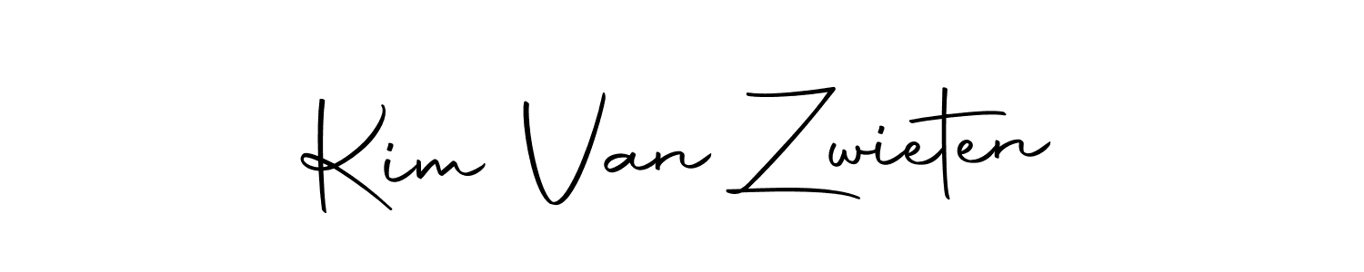 You should practise on your own different ways (Autography-DOLnW) to write your name (Kim Van Zwieten) in signature. don't let someone else do it for you. Kim Van Zwieten signature style 10 images and pictures png