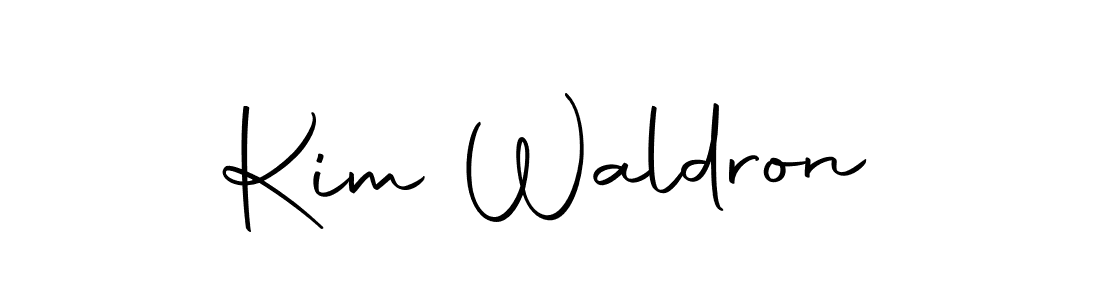 The best way (Autography-DOLnW) to make a short signature is to pick only two or three words in your name. The name Kim Waldron include a total of six letters. For converting this name. Kim Waldron signature style 10 images and pictures png