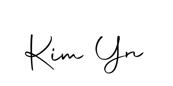 You should practise on your own different ways (Autography-DOLnW) to write your name (Kim Yn) in signature. don't let someone else do it for you. Kim Yn signature style 10 images and pictures png