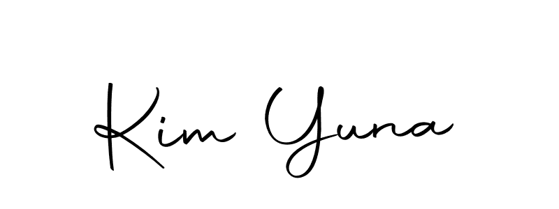 Also we have Kim Yuna name is the best signature style. Create professional handwritten signature collection using Autography-DOLnW autograph style. Kim Yuna signature style 10 images and pictures png