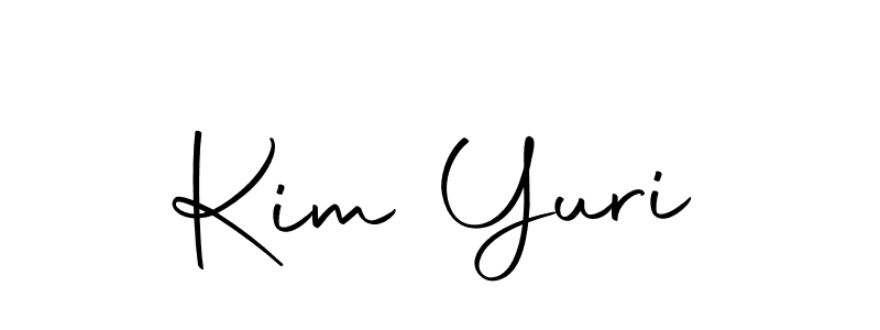 Create a beautiful signature design for name Kim Yuri. With this signature (Autography-DOLnW) fonts, you can make a handwritten signature for free. Kim Yuri signature style 10 images and pictures png