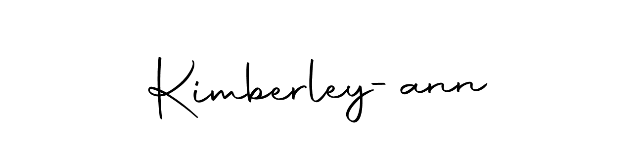 You can use this online signature creator to create a handwritten signature for the name Kimberley-ann. This is the best online autograph maker. Kimberley-ann signature style 10 images and pictures png