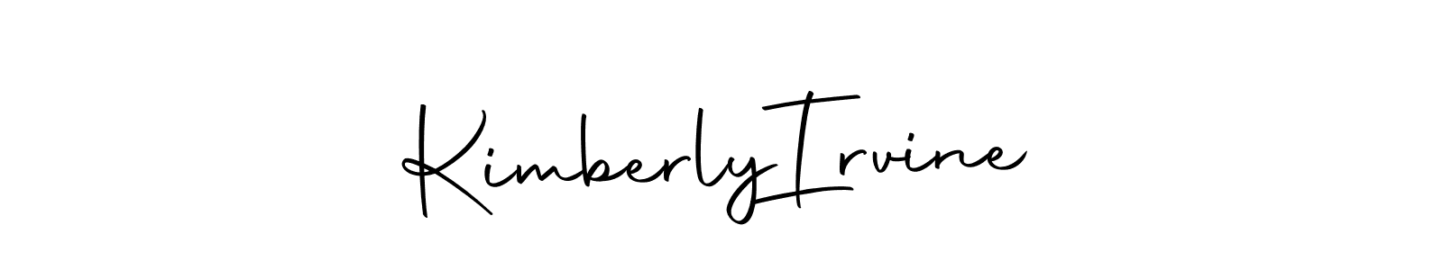 This is the best signature style for the Kimberly  Irvine name. Also you like these signature font (Autography-DOLnW). Mix name signature. Kimberly  Irvine signature style 10 images and pictures png