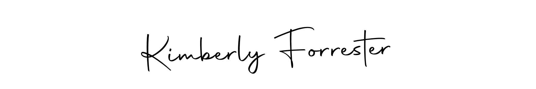 Also we have Kimberly Forrester name is the best signature style. Create professional handwritten signature collection using Autography-DOLnW autograph style. Kimberly Forrester signature style 10 images and pictures png