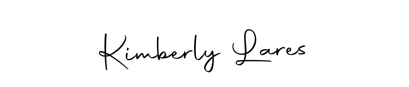 How to make Kimberly Lares name signature. Use Autography-DOLnW style for creating short signs online. This is the latest handwritten sign. Kimberly Lares signature style 10 images and pictures png