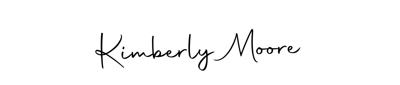 Use a signature maker to create a handwritten signature online. With this signature software, you can design (Autography-DOLnW) your own signature for name Kimberly Moore. Kimberly Moore signature style 10 images and pictures png