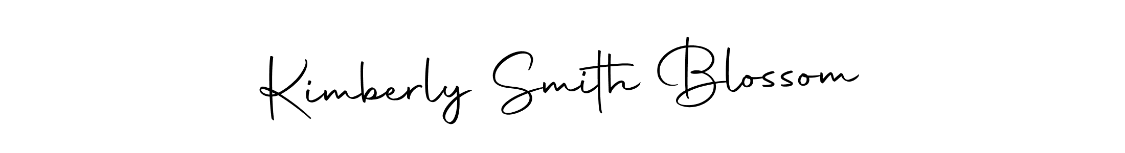 Make a short Kimberly Smith Blossom signature style. Manage your documents anywhere anytime using Autography-DOLnW. Create and add eSignatures, submit forms, share and send files easily. Kimberly Smith Blossom signature style 10 images and pictures png