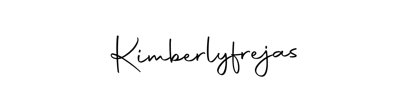 How to make Kimberlyfrejas signature? Autography-DOLnW is a professional autograph style. Create handwritten signature for Kimberlyfrejas name. Kimberlyfrejas signature style 10 images and pictures png