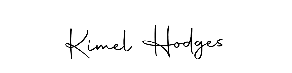The best way (Autography-DOLnW) to make a short signature is to pick only two or three words in your name. The name Kimel Hodges include a total of six letters. For converting this name. Kimel Hodges signature style 10 images and pictures png
