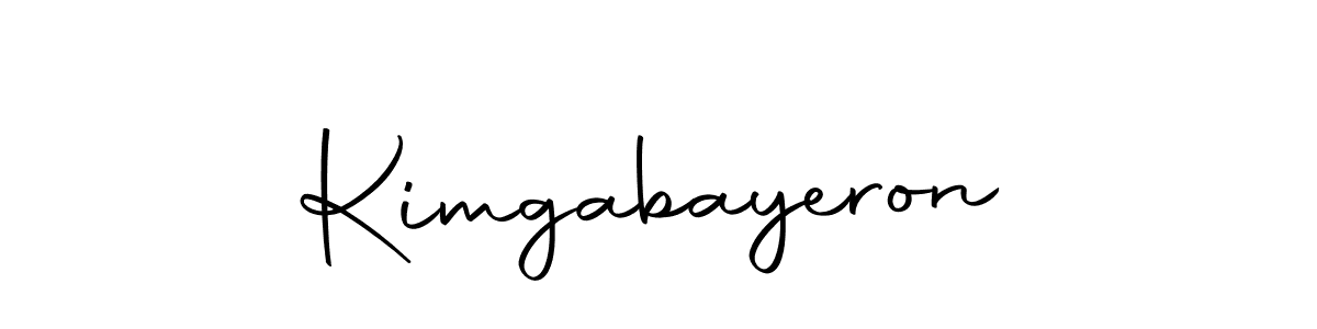 if you are searching for the best signature style for your name Kimgabayeron. so please give up your signature search. here we have designed multiple signature styles  using Autography-DOLnW. Kimgabayeron signature style 10 images and pictures png