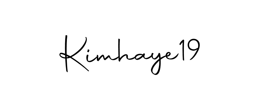 Make a short Kimhaye19 signature style. Manage your documents anywhere anytime using Autography-DOLnW. Create and add eSignatures, submit forms, share and send files easily. Kimhaye19 signature style 10 images and pictures png