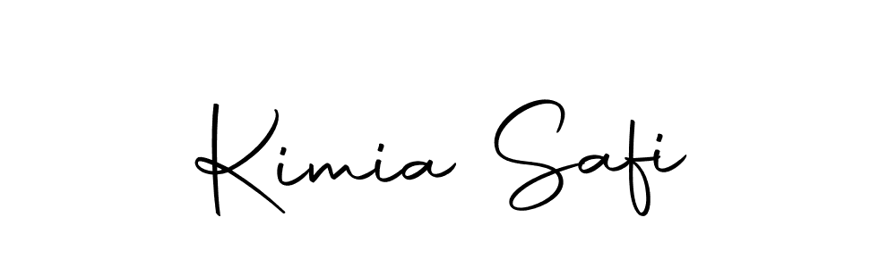 Similarly Autography-DOLnW is the best handwritten signature design. Signature creator online .You can use it as an online autograph creator for name Kimia Safi. Kimia Safi signature style 10 images and pictures png