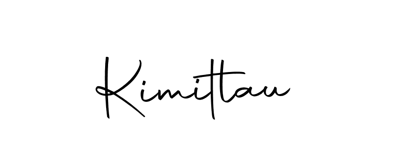 You should practise on your own different ways (Autography-DOLnW) to write your name (Kimitlau) in signature. don't let someone else do it for you. Kimitlau signature style 10 images and pictures png