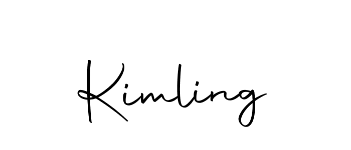 How to make Kimling signature? Autography-DOLnW is a professional autograph style. Create handwritten signature for Kimling name. Kimling signature style 10 images and pictures png