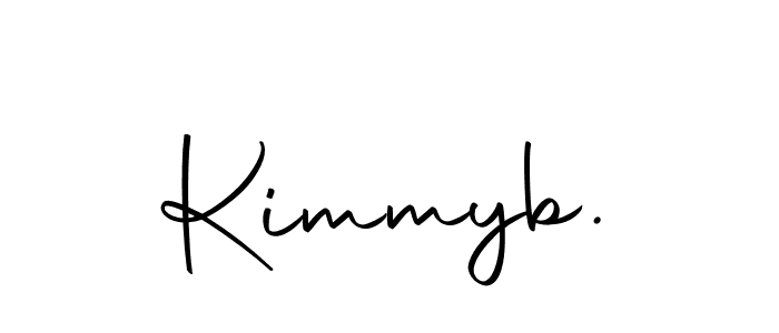 Design your own signature with our free online signature maker. With this signature software, you can create a handwritten (Autography-DOLnW) signature for name Kimmyb.. Kimmyb. signature style 10 images and pictures png