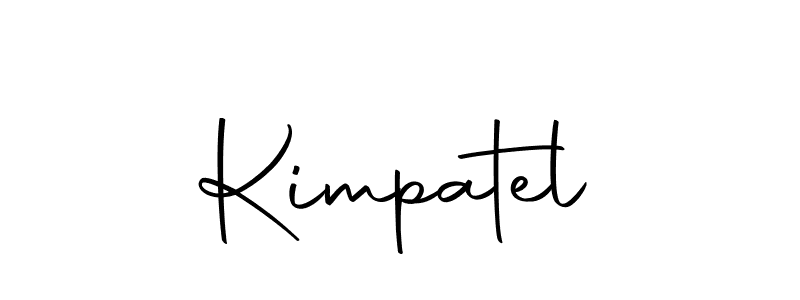 Make a beautiful signature design for name Kimpatel. With this signature (Autography-DOLnW) style, you can create a handwritten signature for free. Kimpatel signature style 10 images and pictures png