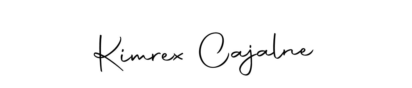 Create a beautiful signature design for name Kimrex Cajalne. With this signature (Autography-DOLnW) fonts, you can make a handwritten signature for free. Kimrex Cajalne signature style 10 images and pictures png