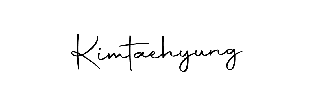 Design your own signature with our free online signature maker. With this signature software, you can create a handwritten (Autography-DOLnW) signature for name Kimtaehyung. Kimtaehyung signature style 10 images and pictures png