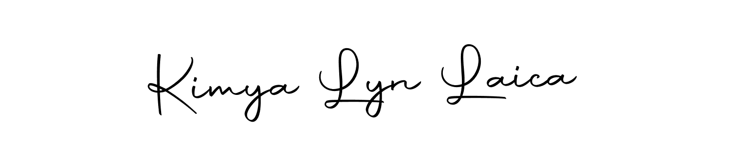 Make a beautiful signature design for name Kimya Lyn Laica. Use this online signature maker to create a handwritten signature for free. Kimya Lyn Laica signature style 10 images and pictures png