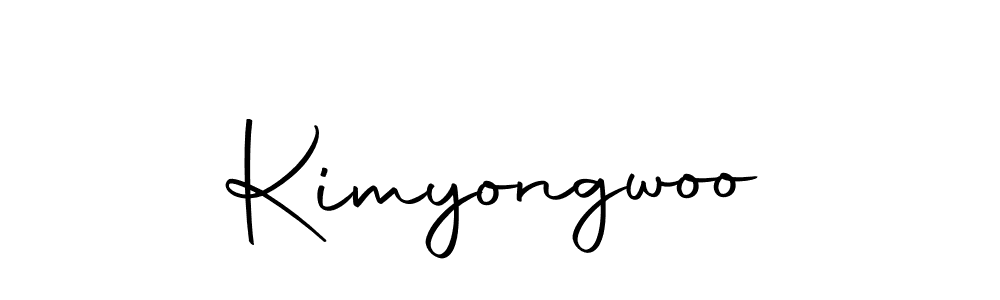 How to make Kimyongwoo signature? Autography-DOLnW is a professional autograph style. Create handwritten signature for Kimyongwoo name. Kimyongwoo signature style 10 images and pictures png