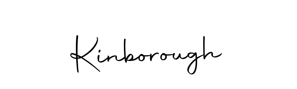 You should practise on your own different ways (Autography-DOLnW) to write your name (Kinborough) in signature. don't let someone else do it for you. Kinborough signature style 10 images and pictures png