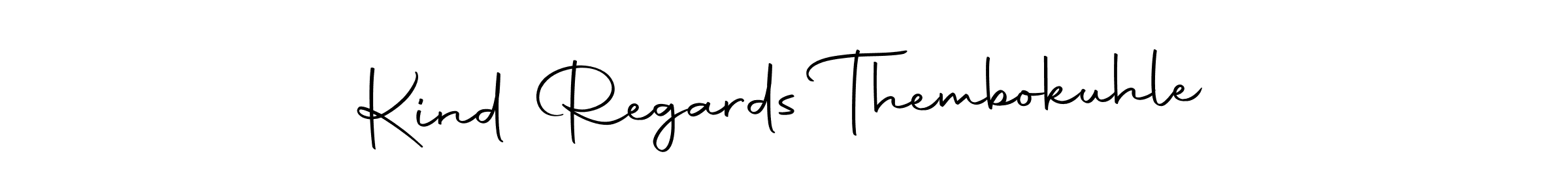 Best and Professional Signature Style for Kind Regards Thembokuhle. Autography-DOLnW Best Signature Style Collection. Kind Regards Thembokuhle signature style 10 images and pictures png