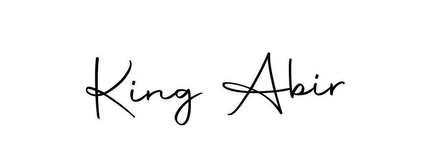 Once you've used our free online signature maker to create your best signature Autography-DOLnW style, it's time to enjoy all of the benefits that King Abir name signing documents. King Abir signature style 10 images and pictures png