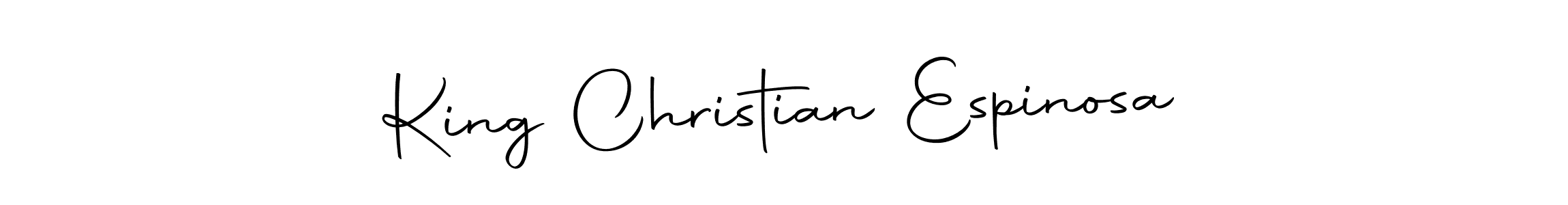 The best way (Autography-DOLnW) to make a short signature is to pick only two or three words in your name. The name King Christian Espinosa include a total of six letters. For converting this name. King Christian Espinosa signature style 10 images and pictures png