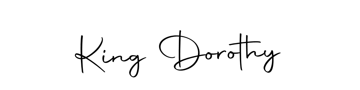 Make a beautiful signature design for name King Dorothy. Use this online signature maker to create a handwritten signature for free. King Dorothy signature style 10 images and pictures png